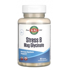 KAL Stress B Mag Glycinate 60 VegCaps