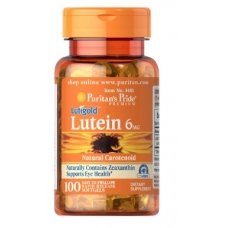 Puritans Pride Lutein 6 mg with Zeaxanthin 100 softgel