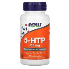 NOW Foods 5-HTP 100 mg 60 Veg Capsules