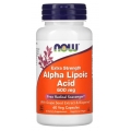 NOW Foods Alpha Lipoic Acid Extra Strength 600 mg 60 Veg Capsules