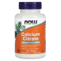NOW Foods Calcium Citrate 100 Tablets (термін придатності 8/26)