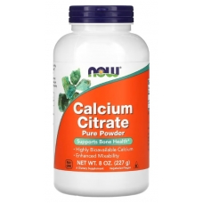 NOW Foods Calcium Citrate Pure Powder 8 oz (227 g)
