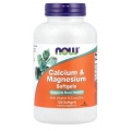 NOW Foods Calcium & Magnesium with Vitamin D3 and Zinc 120 Softgels