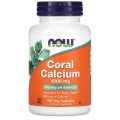 NOW Foods Coral Calcium 1000 mg 100 Veg Capsules