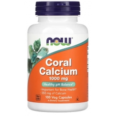 NOW Foods Coral Calcium 1000 mg 100 Veg Capsules