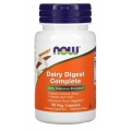 NOW Foods Dairy Digest Complete 90 Veg Capsules