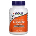 NOW Foods L-Lysine 1000 mg 100 Tablets