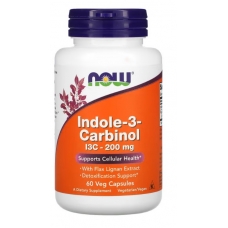 NOW Foods Indole-3-Carbinol 200 mg 60 Veg Capsules
