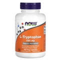 NOW Foods L-Tryptophan 500 mg 120 Veg Capsules