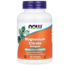 NOW Foods Magnesium Citrate 90 Softgels