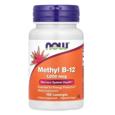 NOW Foods Methyl B-12 1000 mcg 100 Lozenges