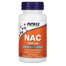 NOW Foods NAC 1000 mg 60 Tablets