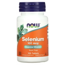 NOW Foods Selenium 100 mcg 100 Tablets