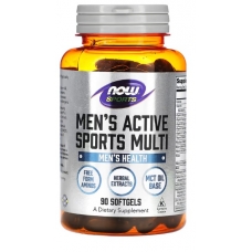NOW Foods Sports Men's Active Sports Multi 90 Softgels