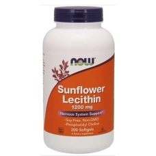 NOW Foods Sunflower Lecithin 1200 mg 100 Softgels