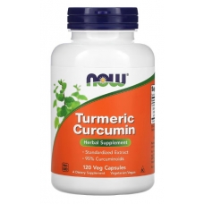 NOW Foods Turmeric Curcumin 120 Veg Capsules