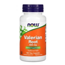 NOW Foods Valerian Root 500 mg 100 Veg Capsules