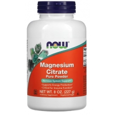 NOW Foods, Magnesium Citrate Pure Powder, 8 oz (227 g)