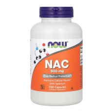 NOW Foods NAC 600 mg 250 Veg Capsules