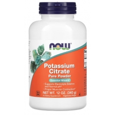NOW Foods Potassium Citrate Pure Powder 12 oz (340 g) (калій)