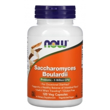NOW Foods Saccharomyces Boulardii 5 Billion CFU 120 Veg Capsules