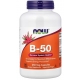 NOW Foods B-50 250 Veg Capsules (термін придатності 4/26)