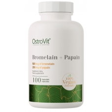 OstroVit Bromelain + Papain 100 caps