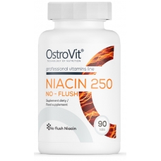 OstroVit Niacin 250 NO-FLUSH 90 tabs