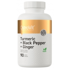 OstroVit Turmeric + Black Pepper + Ginger 90 tabs