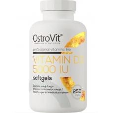 OstroVit Vitamin D3 5000 IU softgels 250 caps