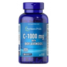 Puritans Pride Vitamin C-1000 mg with Bioflavonoids 200cap 
