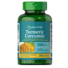 Puritan's Pride Turmeric Curcumin 500 mg 180 Capsules
