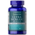 Puritan's Pride Ultra Woman™ 50 Plus Multi-Vitamin with Zinc 60 Caplets