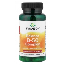 Swanson Vitamins Balance B-50 Complex 100 Capsules
