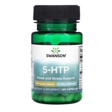 Swanson 5-HTP Extra Strength 100 mg 60 Capsules