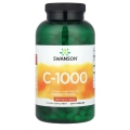 Swanson C-1000 Vitamin C With Rose Hips 1000 mg 250 Capsules