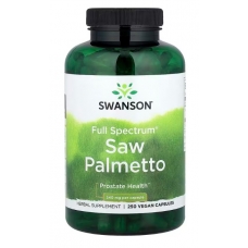 Swanson Full Spectrum® Saw Palmetto 540 mg 250 Vegan Capsules