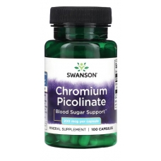 Swanson Chromium Picolinate 200 mcg 100 Capsules