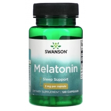 Swanson Melatonin 3 mg 120 Capsules