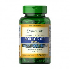 Puritan's Pride Borage Oil 1000 mg 100 Softgels