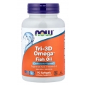NOW Foods Tri-3D Omega™ Fish Oil 90 Softgels