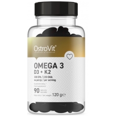 OstroVit Omega 3 D3 + K2 90 caps