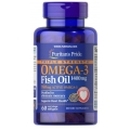 Puritans Pride Triple Strength Omega-3 Fish Oil 1400 mg (950 mg Active Omega-3) 60 Softgels