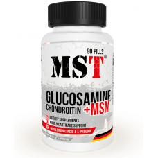 MST Chondroitin Glucosamine MSM+Hyaluronic Acid+L-Proline 180 tab