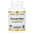 California Gold Nutrition Peruvian Maca 500 mg 90 Veggie Capsules