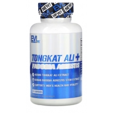 EVLution Nutrition Tongkat Ali + Fadogia Agrestis 400 mg 60 Veggie Capsules (200 mg per Capsule)