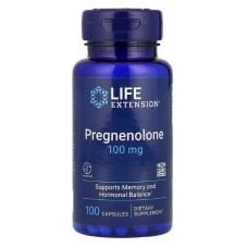 Life Extension Pregnenolone 100 mg 100 Capsules
