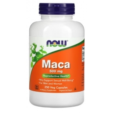 NOW Foods Maca 500 mg 250 Veg Capsules