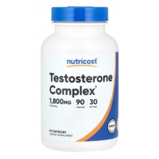 Nutricost Testosterone Complex 1800 mg 90 Capsules (600 mg per Capsule)