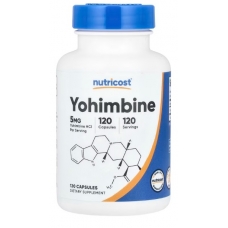 Nutricost Yohimbine 5 mg 120 Capsules